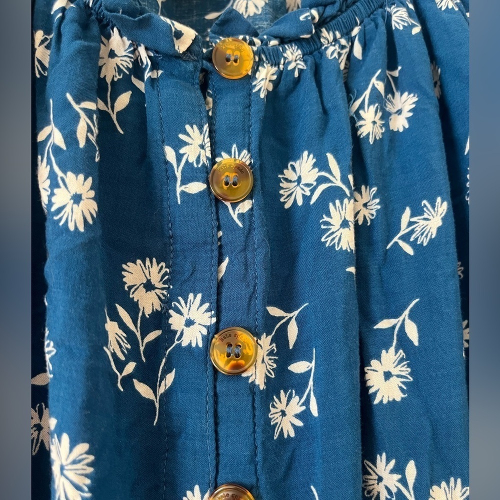 Kate Spade Dandelion Floral Off-the-Shoulder Romper - Picture 7 of 7